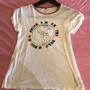 Free people graphic tee (xs) (brand new)
